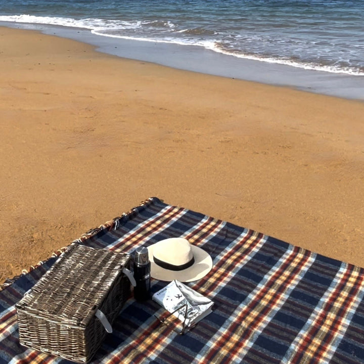 Pure New Wool Picnic Blanket